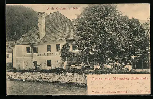 AK Mürzsteg, Alois Grabner`s Hotel