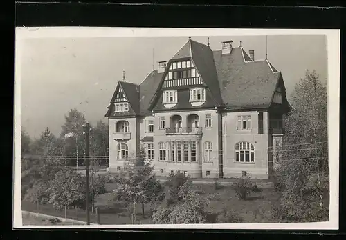 AK Zeltweg, Blick zum Werkshotel