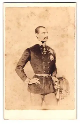 Fotografie unbekannter Fotograf und Ort, Erzherzog Leopold von Österreich, K.u.K. General u. Generalinspektor in Uniform
