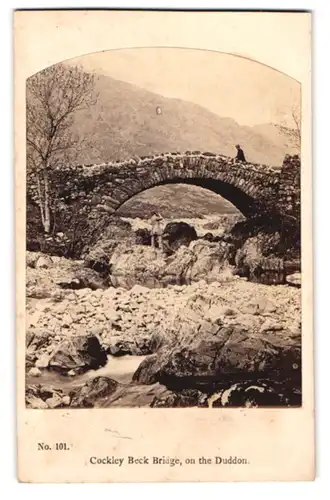 Fotografie unbekannter Fotograf, Ansicht Broughton-in-Furness, Cockley Beck Bridge, on the Duddon