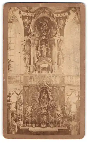 Fotografie Fr. Nicolaus, Andechs, Ansicht Andechs, der Altar des Kloster Andechs