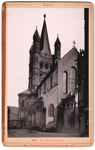 Fotografie Römmler & Jonas, Dresden, Ansicht Köln, Partie an der St. Martinskirche