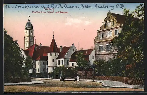 AK Amberg, Kurfürstliches Schloss & Rentamt
