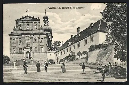 AK Amberg, Mariahilf mit Kloster