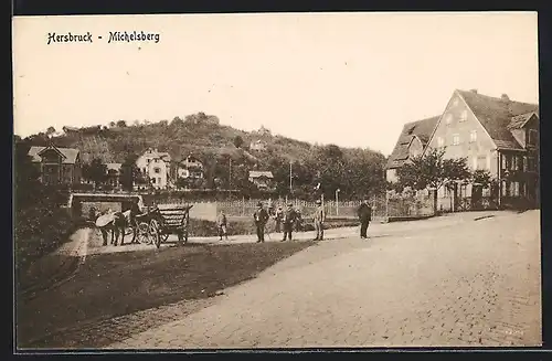 AK Hersbruck, Partie in der Strasse Michelsberg