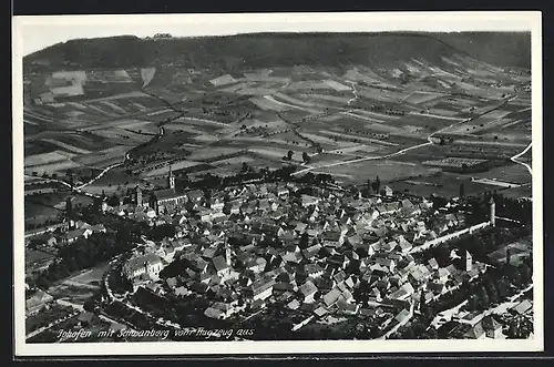 AK Iphofen, Totalansicht aus der Vogelschau