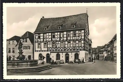 AK Volkach a. Main, Gasthaus Geschwister Behringer