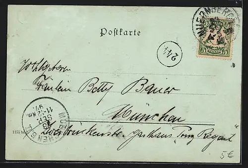 AK Nürnberg, Partie im Stadtpark