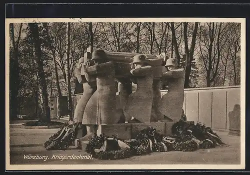 AK Würzburg, Kriegerdenkmal