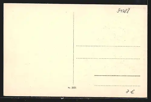 AK Pappenheim, Ortsansicht aus der Vogelschau