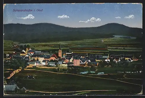 AK Schwarzhofen i. Obpf., Ortsansicht