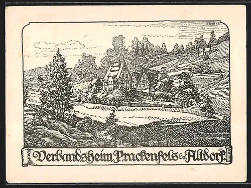 AK Altdorf-Prackenfels, Verbandsheim Prackenfels