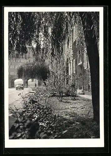 AK München-Moosach, Wohnsiedlung Borstei, Motiv in der Hildebrandstrasse