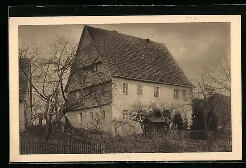 AK Berndorf, Pfarrhaus, Geburtshaus von Prof. Dr. C. von Linde