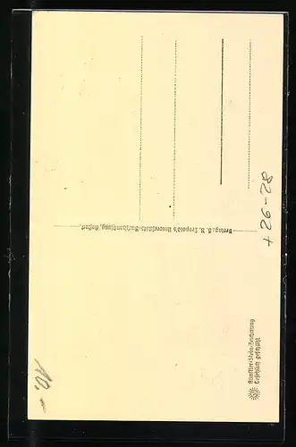 Steindruck-AK Rostock, Partie auf dem Wochenmarkt