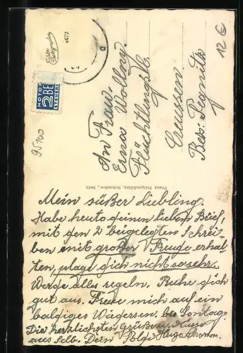 AK Selb /Bay., In der Friedrich-Ebert-Strasse, Postamt