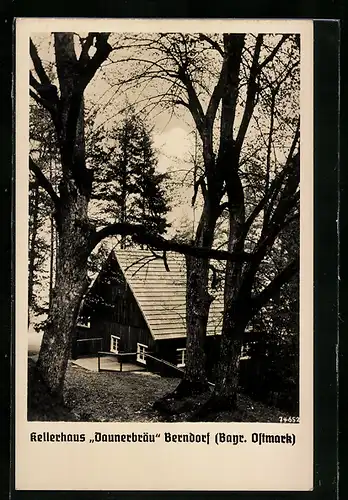 AK Berndorf /Bayr. Ostmark, Gasthof Kellerhaus Daunerbräu