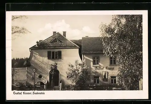 AK Saalenstein, Am Gasthof Kramer