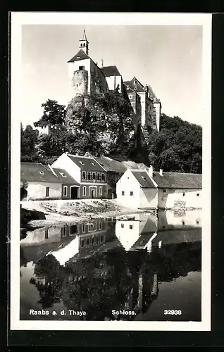 AK Raabs a. d. Thaya, Schloss im Sonnenschein