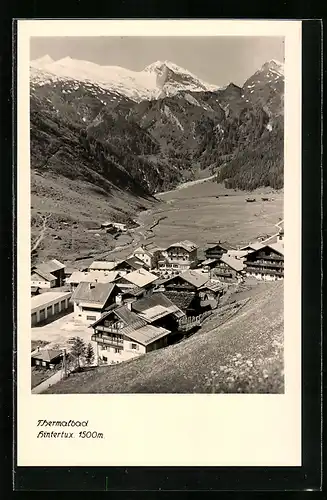 AK Bad Hintertux, Ortsansicht mit Gasthof Berghof