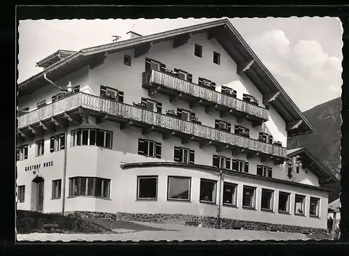 AK Berwang in Tirol, Gasthof und Pension Rose