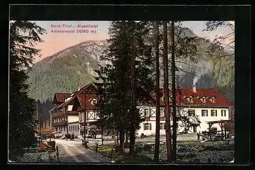 AK Reutte, Alpenhotel Ammerwald