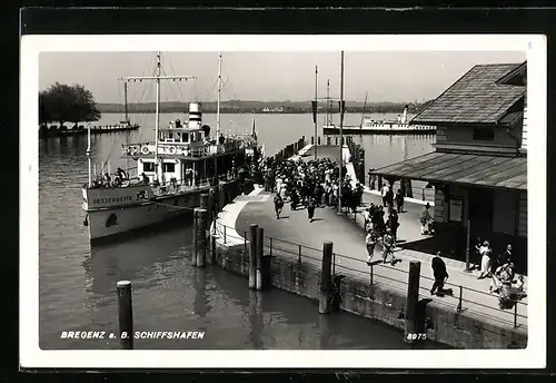 AK Bregenz a. B., Am Schiffshafen