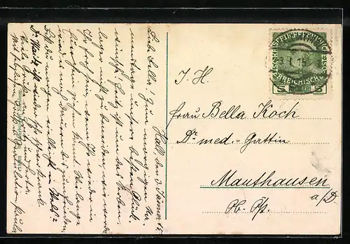 AK Hall in Tirol, Oberer Stadtplatz