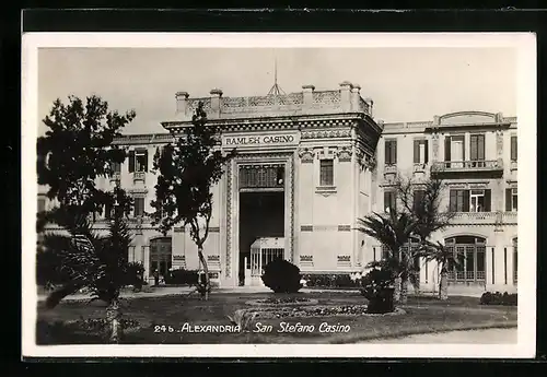 AK Alexandrie, San Stefano Casino, Frontansicht