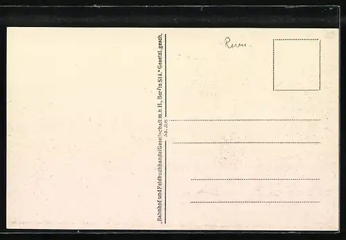 AK Braila, Kaiser-Trajan-Strasse mit Bäumen