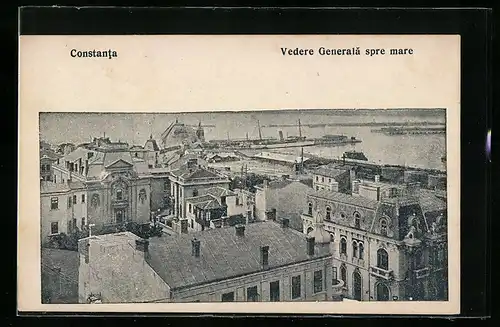 AK Constanta, Vedere Generala spre mare