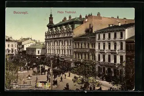 AK Bucarest, Hotel Marele English, Piata Teatrului