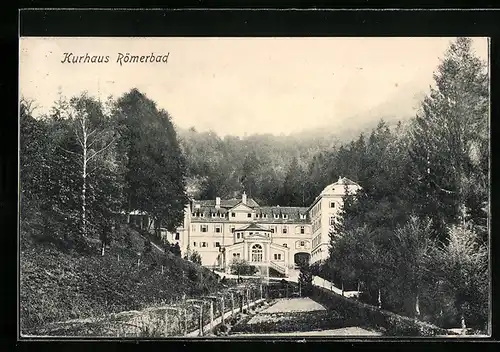 AK Römerbad, Kurhaus mit Umgebung