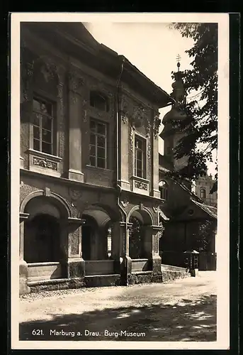 AK Marburg a. Drau, Das Burg-Museum