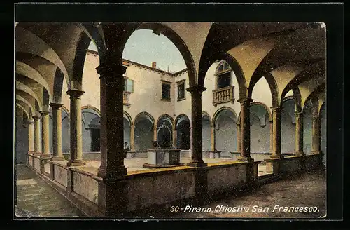 AK Pirano / Piran, Chiostro San Francesco