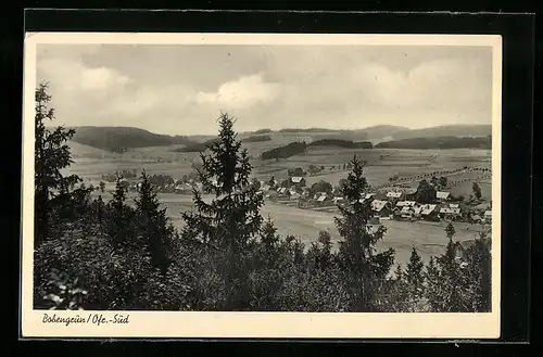 AK Bobengrün /Ofr., Gesamtansicht mit Umgebung aus der Vogelschau