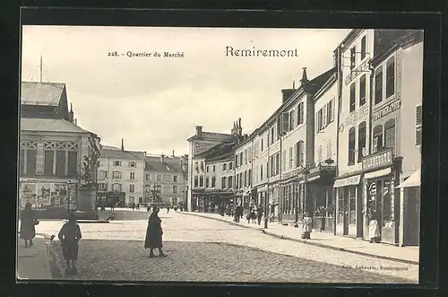 AK Remiremont, Quartier du Marché
