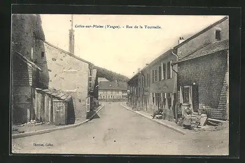 AK Celles-sur-Plaine, Rue de la Tournelle