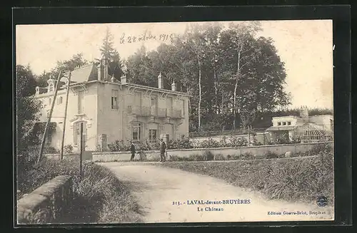 AK Laval-devant-Bruyéres, Le Château