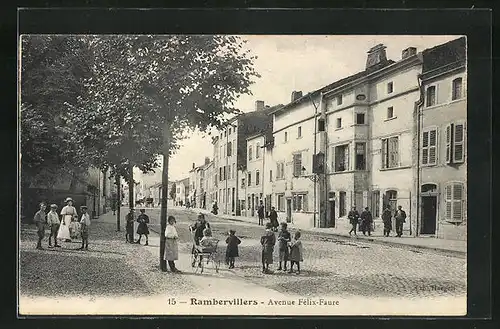 AK Rambervillers, Avenue Félix-Faure