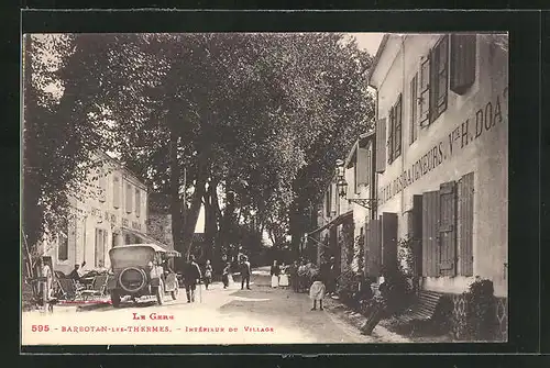 AK Barbotan-les-Thermes, Intérieur du Village, Ortspartie