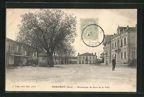 AK Saramon, Promenade du bout de la Ville