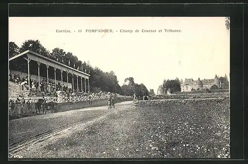 AK Pompadour, Champ de Courses et Tribunes