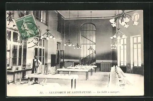 AK Sainte-Feyre, Sanatorium, La Salle à Manger