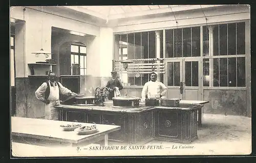 AK Sainte-Feyre, Sanatorium, La Cuisine