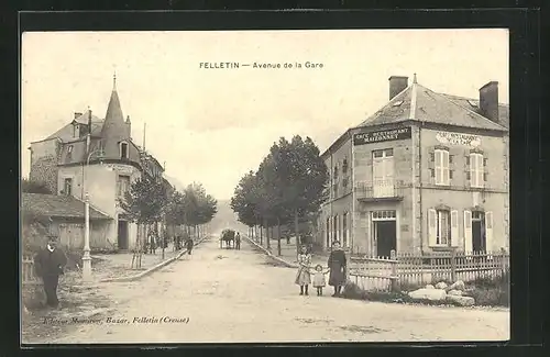 AK Felletin, Avenue de la Gare