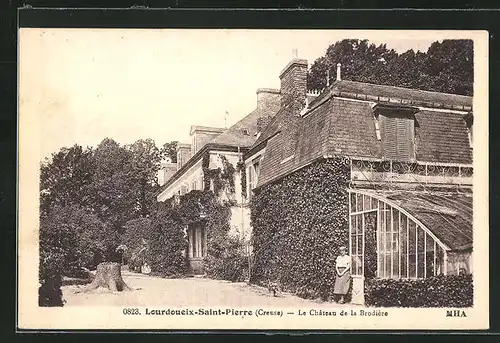 AK Lourdoueix-Saint-Pierre, le Chateau de la Brodiére