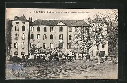 AK Saint-Laurent-d'Olt, École Apostolique des Péres Blancs