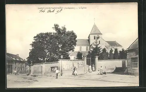 AK Saint-Germainmont, L`Eglise