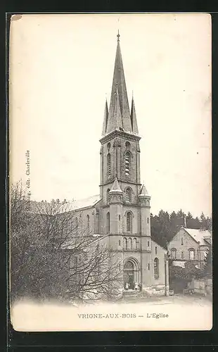 AK Vrigne-aux-Bois, L`Eglise, Kirche